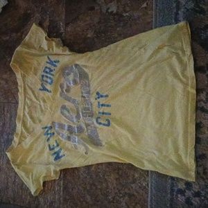 Yellow Aeropostale T-shirt
